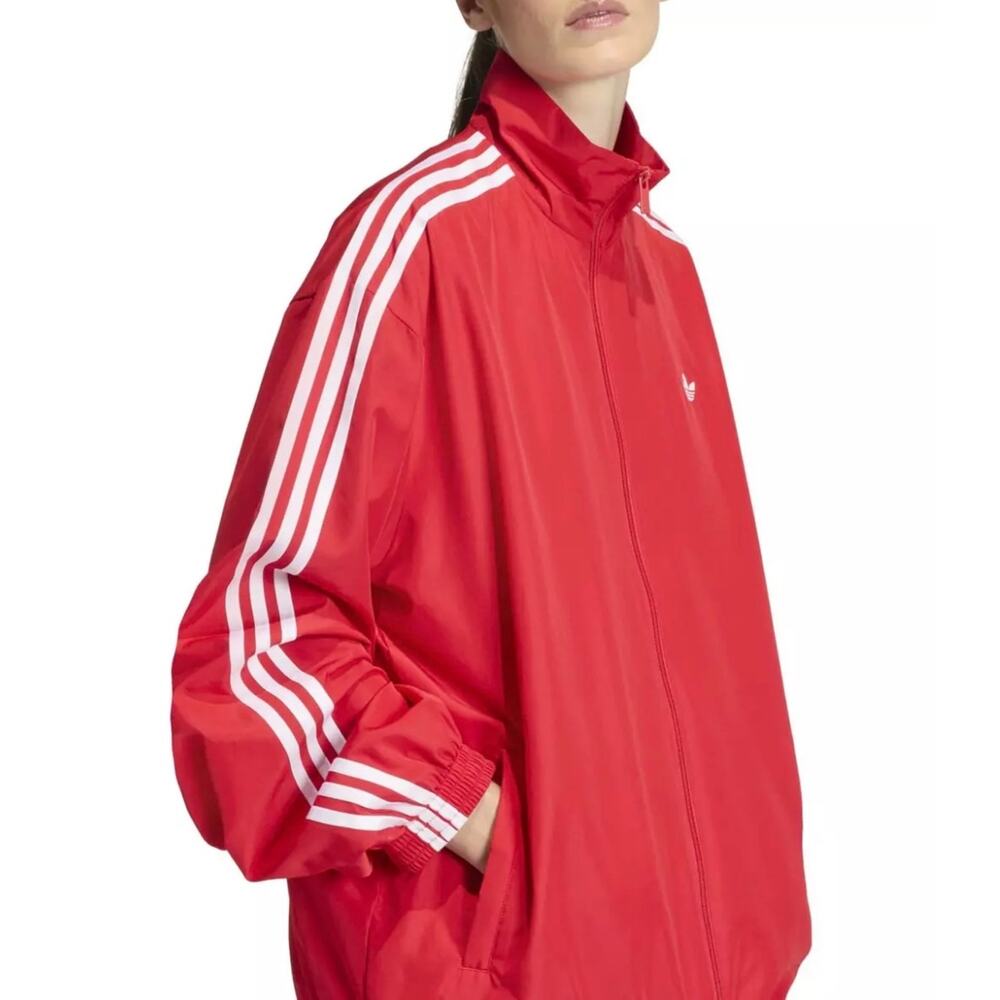 NEW ADIDAS ORIGINALS Adilenium Women's XL Tracksuit Red - Picture 4 of 9